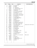 Preview for 65 page of Jacobsen GA 24 Technical Manual