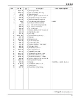 Preview for 67 page of Jacobsen GA 24 Technical Manual