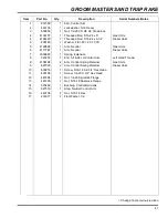 Preview for 61 page of Jacobsen Groom Master II 88009 Parts & Maintenance Manual