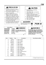 Preview for 59 page of Jacobsen PGM 22 Technical Manual