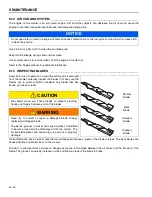 Preview for 44 page of Jacobsen Standing Zero Turn Rotary Mower SZT 2648 Safety, Operation & Maintenance Manual