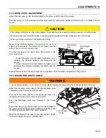 Preview for 49 page of Jacobsen Standing Zero Turn Rotary Mower SZT 2648 Safety, Operation & Maintenance Manual