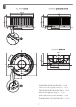 Preview for 3 page of Jacuzzi ALIMIA built-in Instructions For Preinstallation