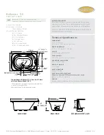 Preview for 2 page of Jacuzzi BELLAVISTA 5.5 Specification Sheet