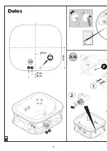 Preview for 4 page of Jacuzzi Delos Instructions For Preinstallation