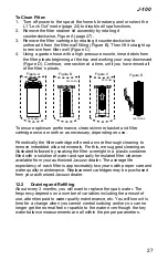 Preview for 31 page of Jacuzzi J-100 Owner'S Manual