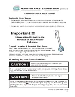 Preview for 20 page of Jacuzzi J-HI27C Installation And Operating Instructions Manual