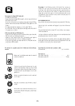 Preview for 76 page of Jacuzzi J - LXL Installation Manual And Use & Maintenance