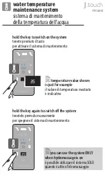 Preview for 11 page of Jacuzzi J.Touch Quick Manual