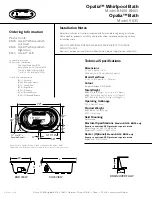 Preview for 2 page of Jacuzzi Opalia 9635 Specification Sheet