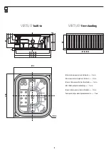 Preview for 3 page of Jacuzzi VIRTUS built-in Instructions For Preinstallation