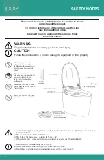 Preview for 2 page of Jade Smart Toilet User Manual