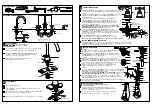 Preview for 2 page of JADO Hatteras 842/013 Series Installation Instructions