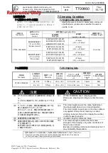 Preview for 10 page of JAE CT150-19D-MX80 Operation Manual