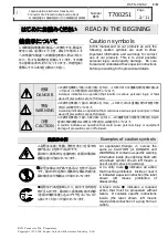 Preview for 2 page of JAE CT160-3B-MX23 Operation Manual