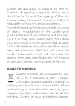 Preview for 4 page of Jaeger-leCoultre 2518140 Manual