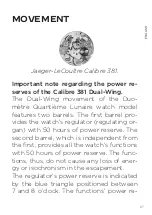 Preview for 9 page of Jaeger-leCoultre 6042422 Manual