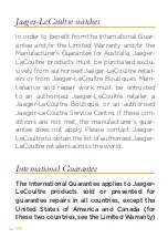 Preview for 14 page of Jaeger-leCoultre POLARIS MARINER MEMOVOX Manual