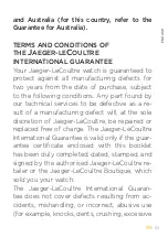 Preview for 15 page of Jaeger-leCoultre POLARIS MARINER MEMOVOX Manual