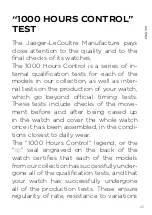 Preview for 7 page of Jaeger-leCoultre Polaris Mariner Manual