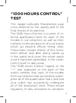 Preview for 25 page of Jaeger-leCoultre Q3912530 Manual