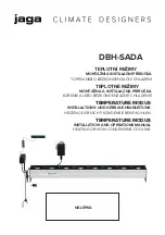 Preview for 1 page of Jaga DBH-SADA Installation And Operation Manual