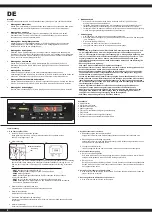 Preview for 8 page of Jamara 460330 Instructions Manual