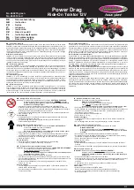 Preview for 1 page of Jamara Power Drag 460276 Instruction