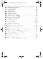 Preview for 2 page of Jamestown 660223 Instructions For Use Manual