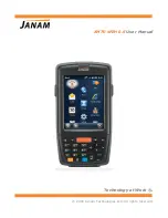 Janam XM70 WEH 6.5 User Manual preview