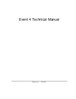 Jands Event 4 Technical Manual preview