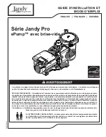 Preview for 25 page of Jandy Pro Series ePump + SVRS Installation And Operation Manual