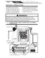 Preview for 8 page of Jandy AquaLink Installation And Operation Manual