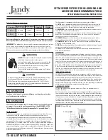 Preview for 4 page of Jandy SFTM Series Operation / Installation Instruction