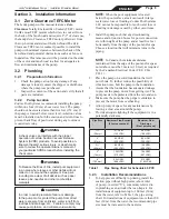 Preview for 9 page of Jandy VSFHP185DV2A Installation And Operation Manual