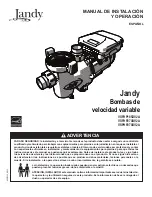 Preview for 49 page of Jandy VSFHP185DV2A Installation And Operation Manual