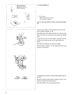 Preview for 40 page of Janome 1108 Instruction Book