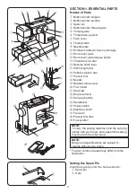 Preview for 5 page of Janome 15 Instruction Book