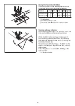 Preview for 21 page of Janome 15 Instruction Book