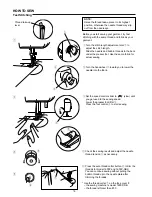 Preview for 18 page of Janome 1600P series Instruction Book