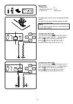 Preview for 25 page of Janome 2030DC-T Instruction Book