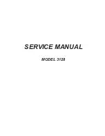 Preview for 1 page of Janome 3128 Service Manual