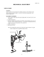 Preview for 12 page of Janome 3128 Service Manual