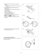 Preview for 54 page of Janome 385.4052LX200 Owner'S Manual