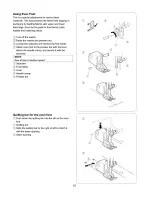 Preview for 70 page of Janome 385.4052LX200 Owner'S Manual