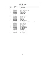 Preview for 39 page of Janome 4120QDC Service Manual And Parts List