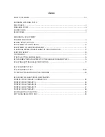 Preview for 2 page of Janome 5030 Service Manual