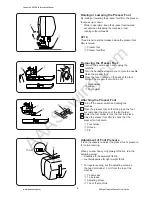 Preview for 10 page of Janome 900CPX Instruction Manual