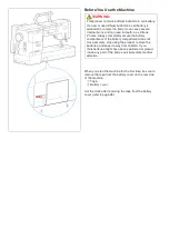 Preview for 2 page of Janome Continental M17 Instruction Book