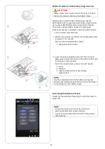 Preview for 24 page of Janome Continental M17 Instruction Book